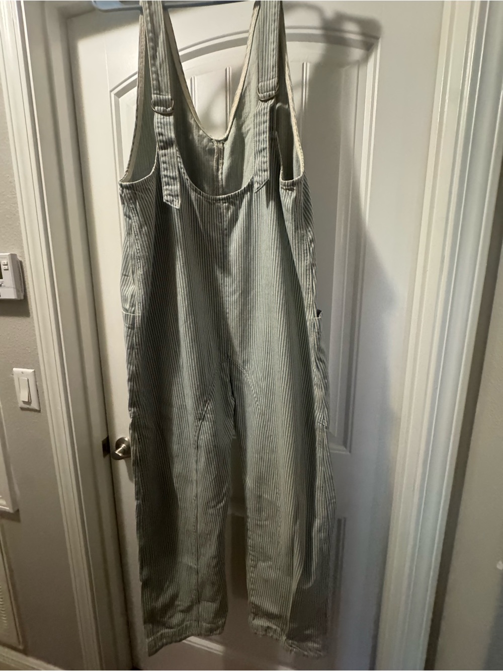 Free People We The Free High Roller Railroad Jumpsuit Medium - Picture 2 of 5
